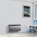 Биметаллический радиатор Royal Thermo BiLiner 500 Silver Satin (13 секций)