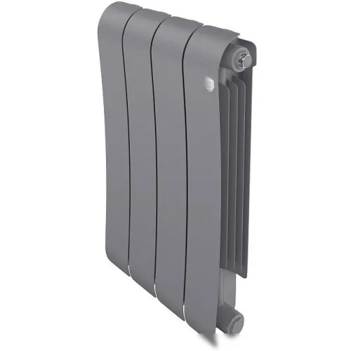 Биметаллический радиатор Royal Thermo Infinity 500 Silver Satin (4 секции)