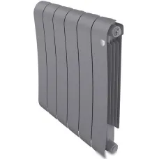 Биметаллический радиатор Royal Thermo Infinity 500 Silver Satin (6 секций)