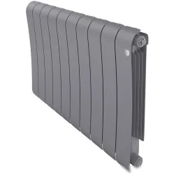 Биметаллический радиатор Royal Thermo Infinity 500 Silver Satin (10 секций)