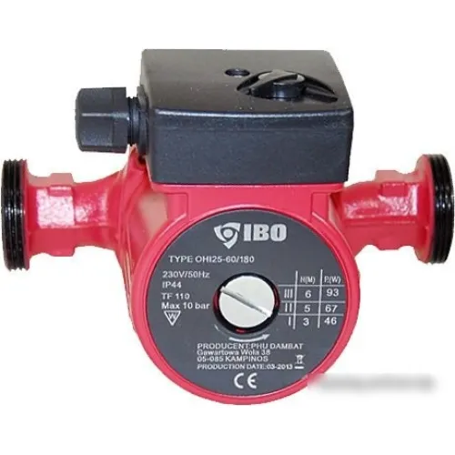 Циркуляционный насос IBO OHI 25-60/180