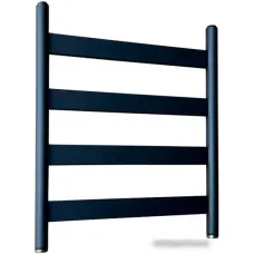 Полотенцесушитель Ростела Престиж нижнее подключение 1" 4 перекладины 50x60 см (черный)