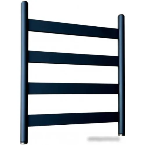 Полотенцесушитель Ростела Престиж нижнее подключение 1" 4 перекладины 50x60 см (черный)