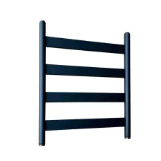 Полотенцесушитель водяной Ростела Престиж 500x600/4 черный, нижнее подключение