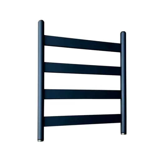 Полотенцесушитель водяной Ростела Престиж 500x600/4 черный, нижнее подключение