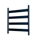 Полотенцесушитель водяной Ростела Престиж 500x600/4 черный, нижнее подключение