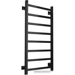 Полотенцесушитель Ростела Экспи Квадро V30 1/2" 8 перекладин 50x100 см (черный)