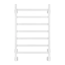 Полотенцесушитель водяной Ростела Экспи Квадро V30 400x800/7 1/2" белый, нижнее подключение 