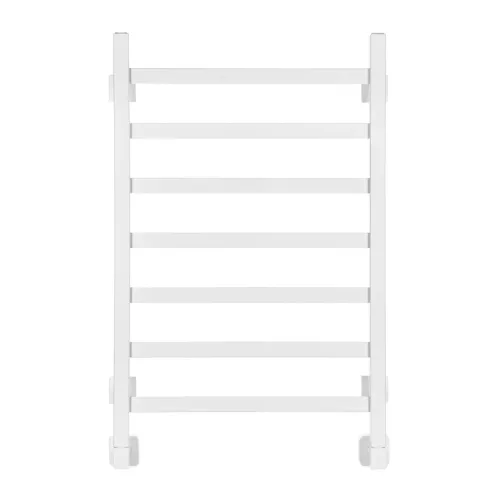 Полотенцесушитель водяной Ростела Экспи Квадро V30 400x800/7 1/2" белый, нижнее подключение 