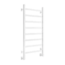 Полотенцесушитель водяной Ростела Экспи Квадро V30 400x1000/8 1/2" белый, нижнее подключение 