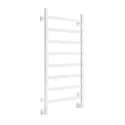 Полотенцесушитель водяной Ростела Экспи Квадро V30 400x1000/8 1/2" белый, нижнее подключение 