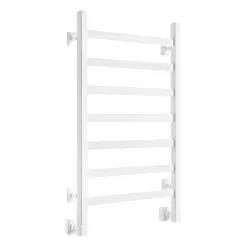 Полотенцесушитель водяной Ростела Экспи Квадро V30 500x800/7 1/2" белый, нижнее подключение 