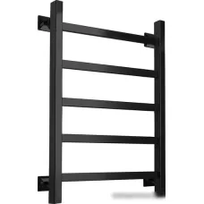 Полотенцесушитель Ростела Экспи Квадро V30 1/2" 5 перекладин 40x60 см (черный)