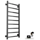 Полотенцесушитель Ростела Экспи Квадро V30 1/2" 8 перекладин 40x100 см (черный)