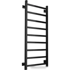 Полотенцесушитель Ростела Экспи Квадро V30 1/2" 9 перекладин 40x120 см (черный)