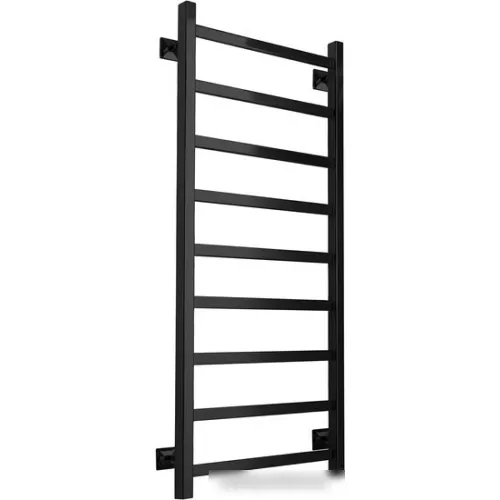 Полотенцесушитель Ростела Экспи Квадро V30 1/2" 9 перекладин 40x120 см (черный)