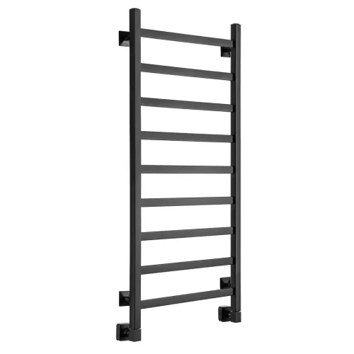 Полотенцесушитель водяной Ростела Экспи Квадро V30 500x1200/9 1/2" черный, нижнее подключение 