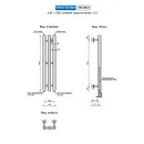 Полотенцесушитель водяной Ростела Мини 600/3 1/2" хром