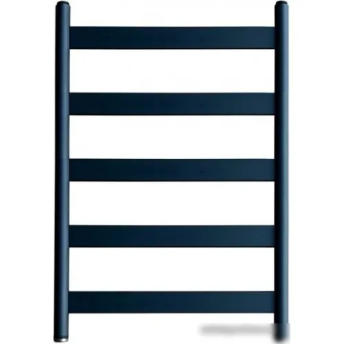 Полотенцесушитель Ростела Престиж нижнее подключение 1" 5 перекладин 50x80 см (черный)