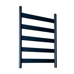 Полотенцесушитель водяной Ростела Престиж 500x800/5 черный, нижнее подключение