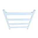 Полотенцесушитель водяной Ростела Престиж 500x600/4 белый, нижнее подключение