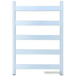 Полотенцесушитель Ростела Престиж нижнее подключение 1" 5 перекладин 50x80 см (белый)