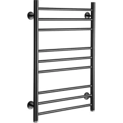 Полотенцесушитель Ростела Свирель V 500x800/9 1" (Ral 9005, нижнее подключение)