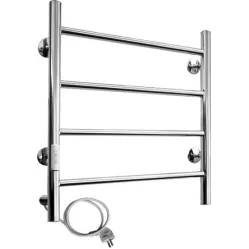 Полотенцесушитель электрический Ростела Виктория 500x600/4 подключение слева