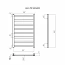 Полотенцесушитель водяной TERMINUS Ното 500x800/8 1/2" нижнее подключение