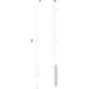 Полотенцесушитель TERMINUS Стойка Uno Проф 160 электро