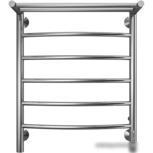 Полотенцесушитель TERMINUS Классик П6 500x650 электро с полкой