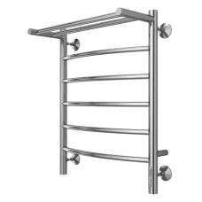 Полотенцесушитель электрический TERMINUS Классик 500x650/6 с полкой, электрический с quick touch