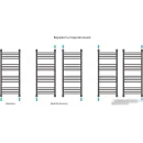 Полотенцесушитель Сунержа Богема+ 1000x400 30-0220-1040