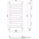 Полотенцесушитель Сунержа Элегия+ 1000x500 00-0205-1050