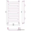 Полотенцесушитель Стилье Аксиома-30 1000х500 00663-1050