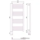Полотенцесушитель Сунержа Богема 3.0 прямая 1000х400 МЭМ левый 00-5804-1040