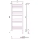 Полотенцесушитель Сунержа Богема 3.0 прямая 1000х400 МЭМ правый 30-5805-1040