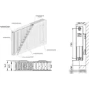 Стальной панельный радиатор Лемакс Valve Compact 22 300x900