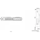 Стальной панельный радиатор Лемакс Compact 21 500x600
