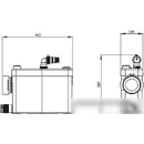 Канализационная установка SFA Sanipack