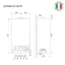 Отопительный котел Ariston Alteas XC 30 FF 3301671