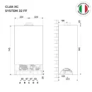 Отопительный котел Ariston Clas XC System 32 FF 3301681