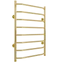 Полотенцесушитель водяной Gloss & Reiter Terra 500х800/8 1" золотой, нижнее подключение
