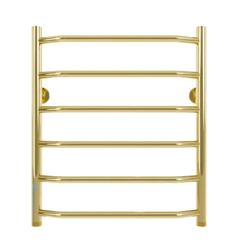 Полотенцесушитель водяной Gloss & Reiter Terra 500х600/6 1" золотой, нижнее подключение