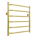 Полотенцесушитель водяной Gloss & Reiter Terra 500х600/6 1" золотой, нижнее подключение