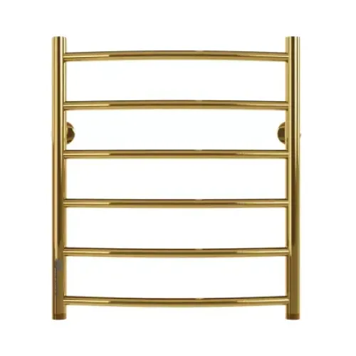 Полотенцесушитель водяной Gloss & Reiter Raduga 500x600/6 1" золотой, нижнее подключение