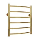Полотенцесушитель водяной Gloss & Reiter Raduga 500x600/6 1" золотой, нижнее подключение