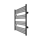 Полотенцесушитель водяной Gloss & Reiter Line 500x800/14 1" черный, нижнее подключение