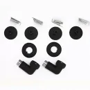 Полотенцесушитель водяной Gloss & Reiter Line 500x800/14 1" черный, нижнее подключение