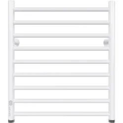 Полотенцесушитель водяной Gloss & Reiter Line 500х600/9 1" белый,  нижнее подключение